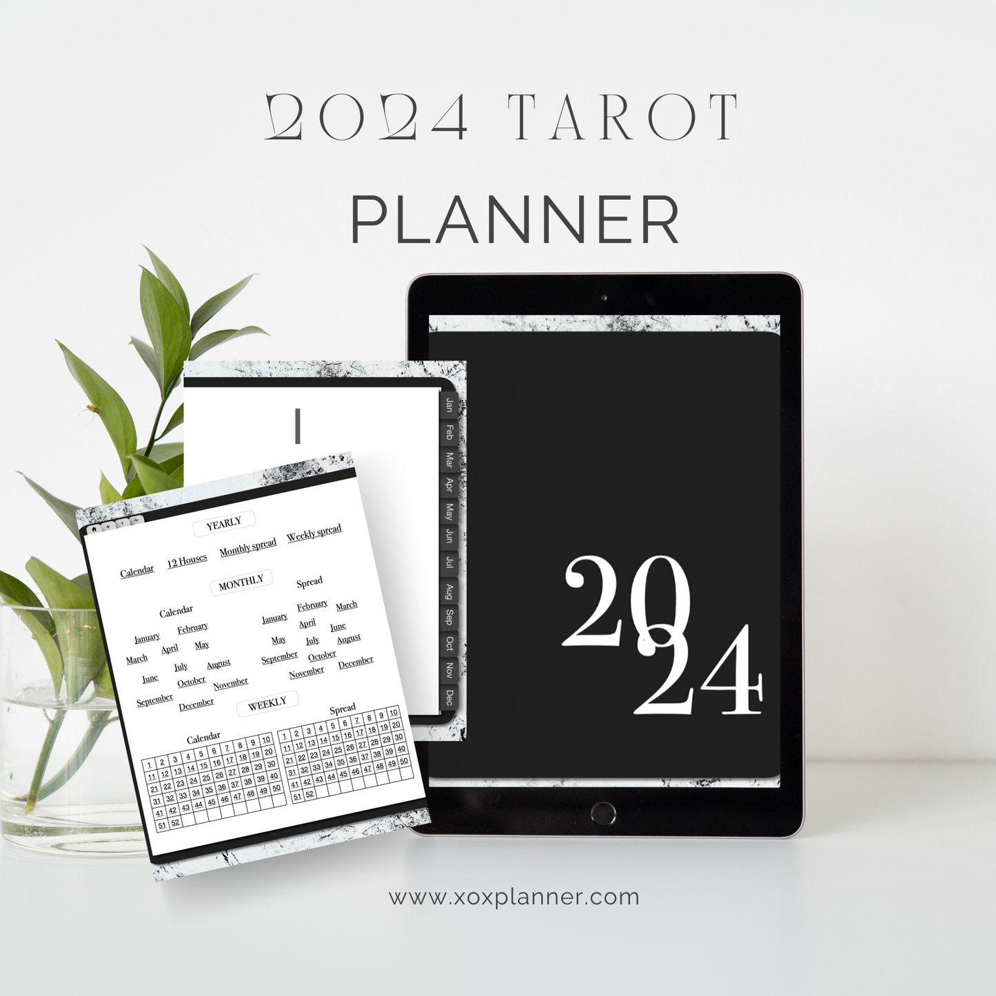 2024 Tarot Journal Digital (3 card)